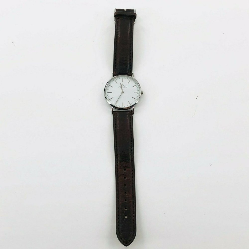 Men/Women Aurora Watch‎ With Genuine Leather-Brown